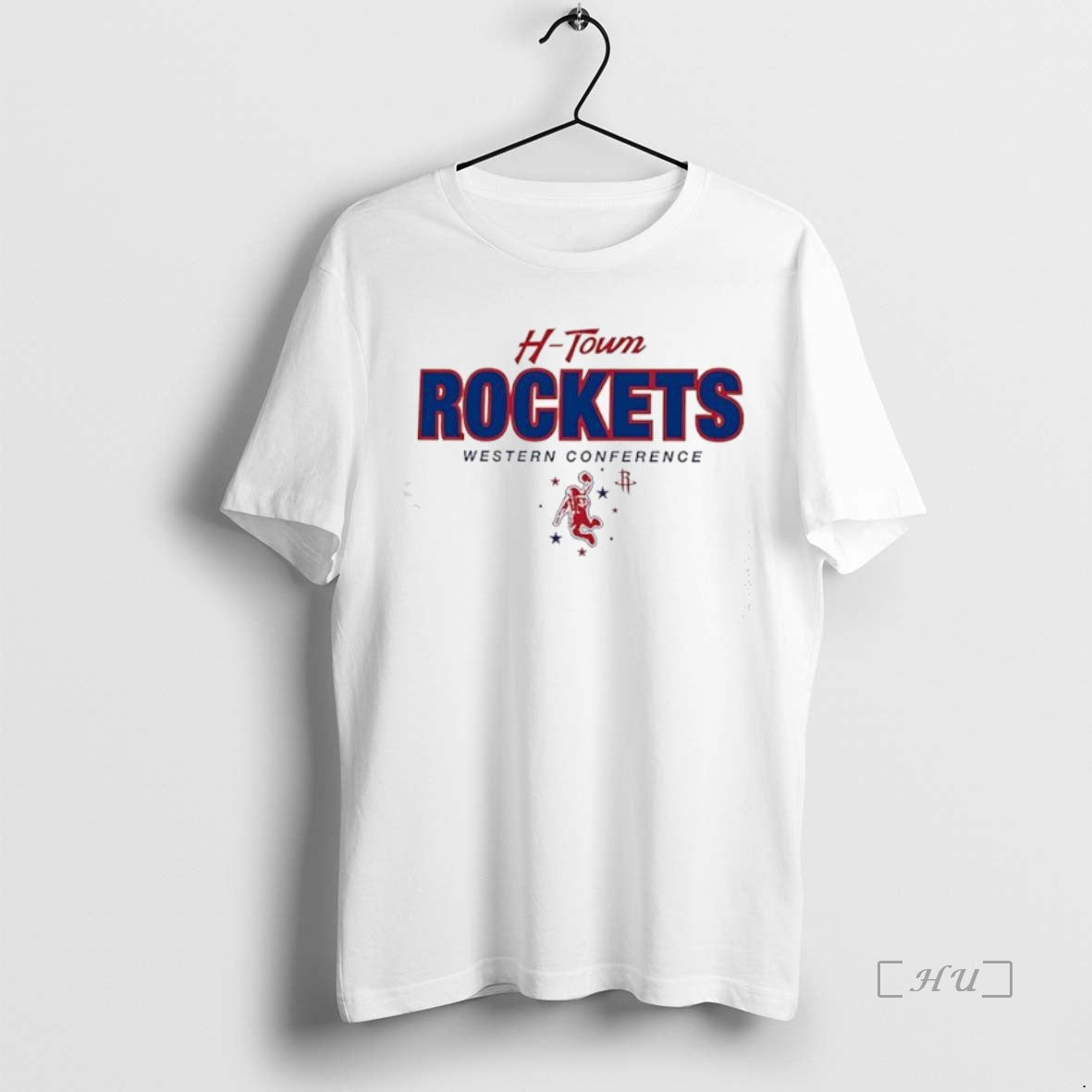 Officials Houston Rockets Western Conference Low Block Franklin Shirt Hoodie Sweatshirt | PurePodTees.com