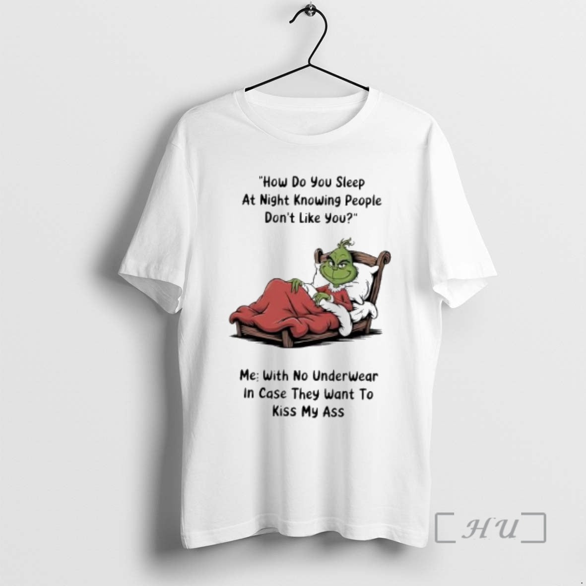 Officials How Do You Sleep At Night Knowing People Dont Like You Grinch Premium Shirt Hoodie Sweatshirt | PurePodTees.com