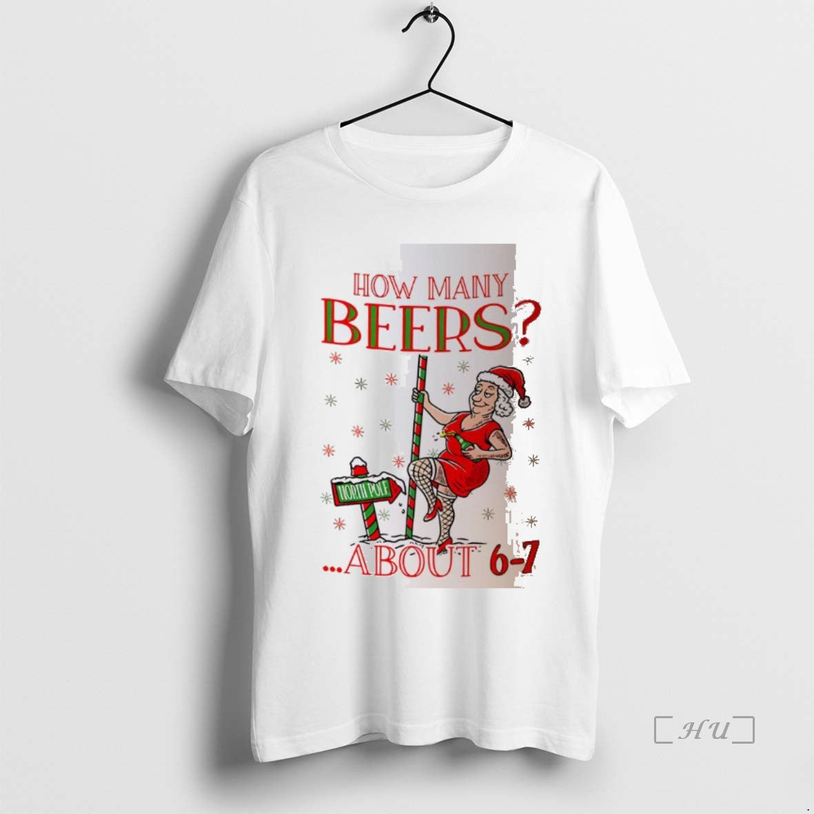 Officials How Many Beers About 6 7 Mrs Clause Christmas Shirt Hoodie Sweatshirt | PurePodTees.com