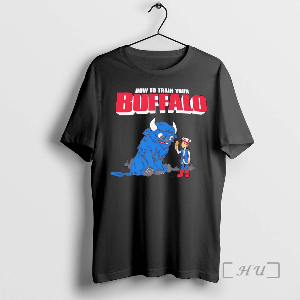 Officials How To Train Your Buffalo Cartoon Christmas Shirt Hoodie Sweatshirt | PurePodTees.com