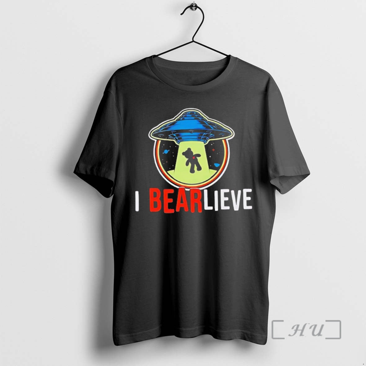 Officials I Bearlieve Ufo Shirt Hoodie Sweatshirt | PurePodTees.com