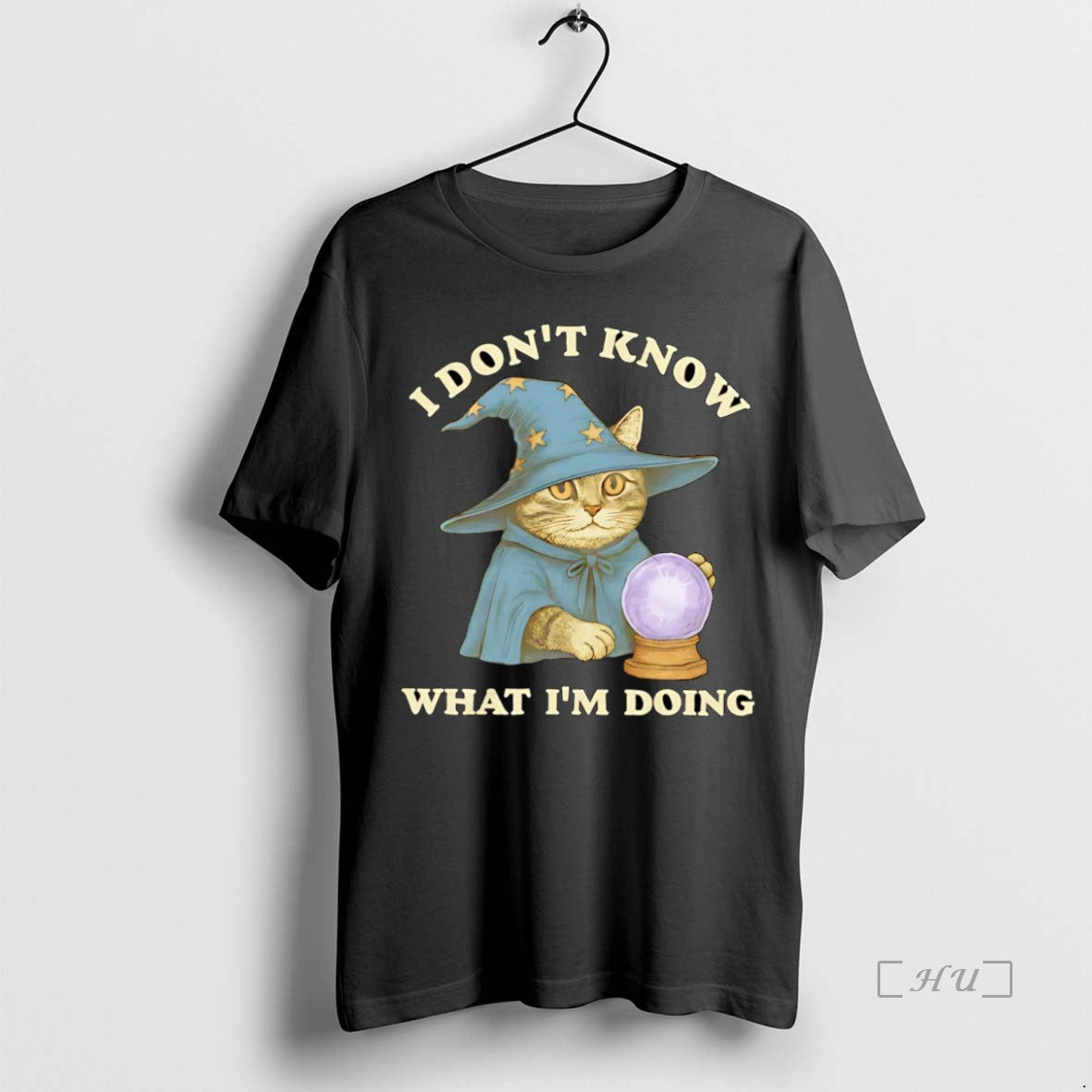 Officials I Dont Know What Im Doing Cat Wizard Christmas Shirt Hoodie Sweatshirt | PurePodTees.com