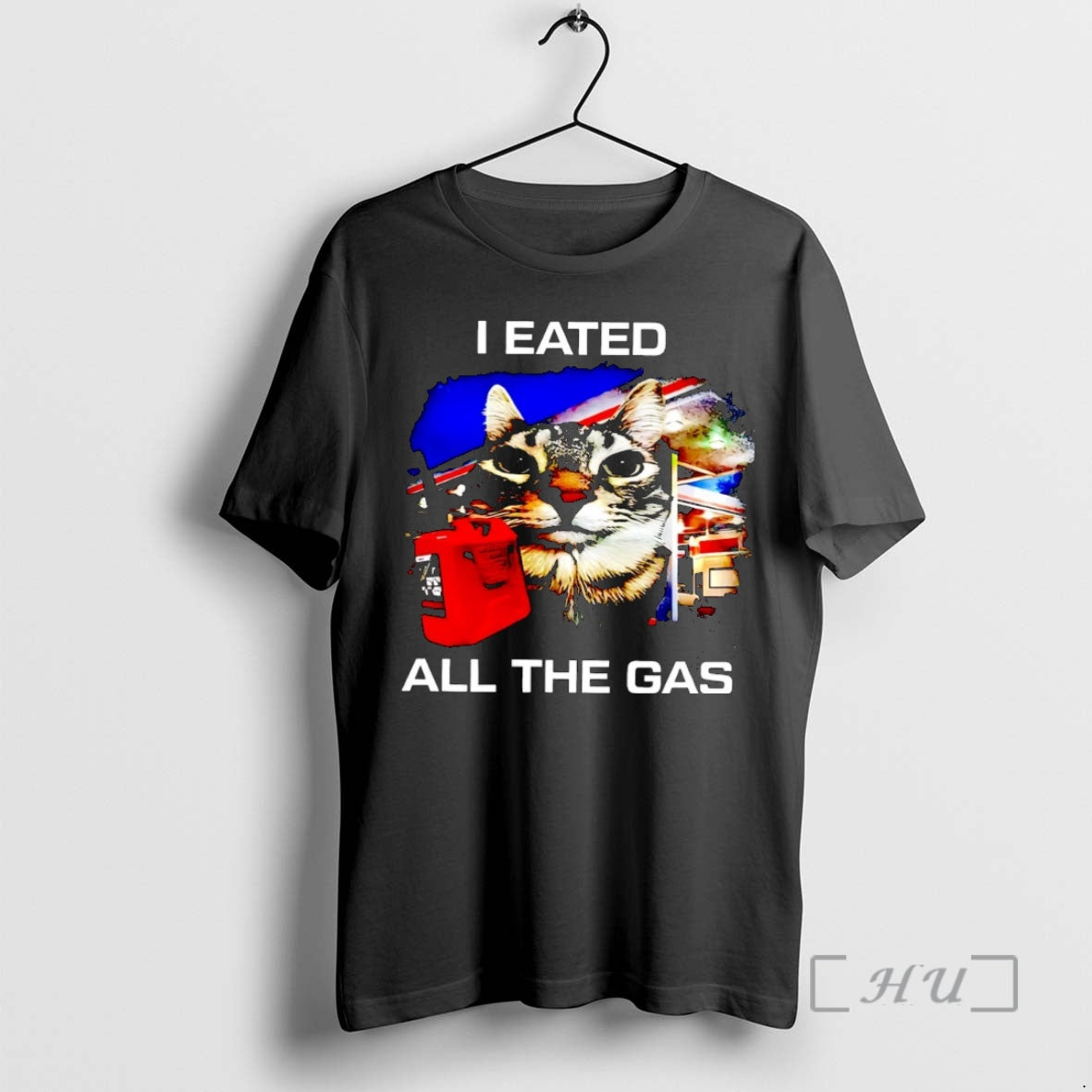 Officials I Eated All The Gas Cat Christmas Shirt Hoodie Sweatshirt | PurePodTees.com