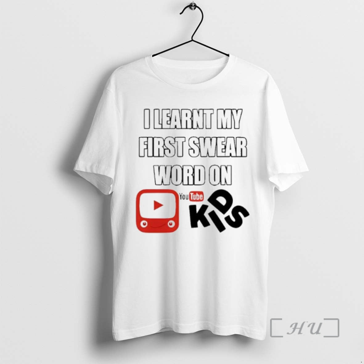 Officials I Learnt My First Swear Word On Youtube Kids Shirt Hoodie Sweatshirt | PurePodTees.com