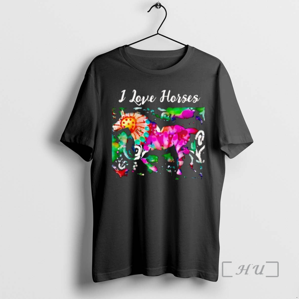 Officials I Love Horses Graphic Shirt Hoodie Sweatshirt | PurePodTees.com