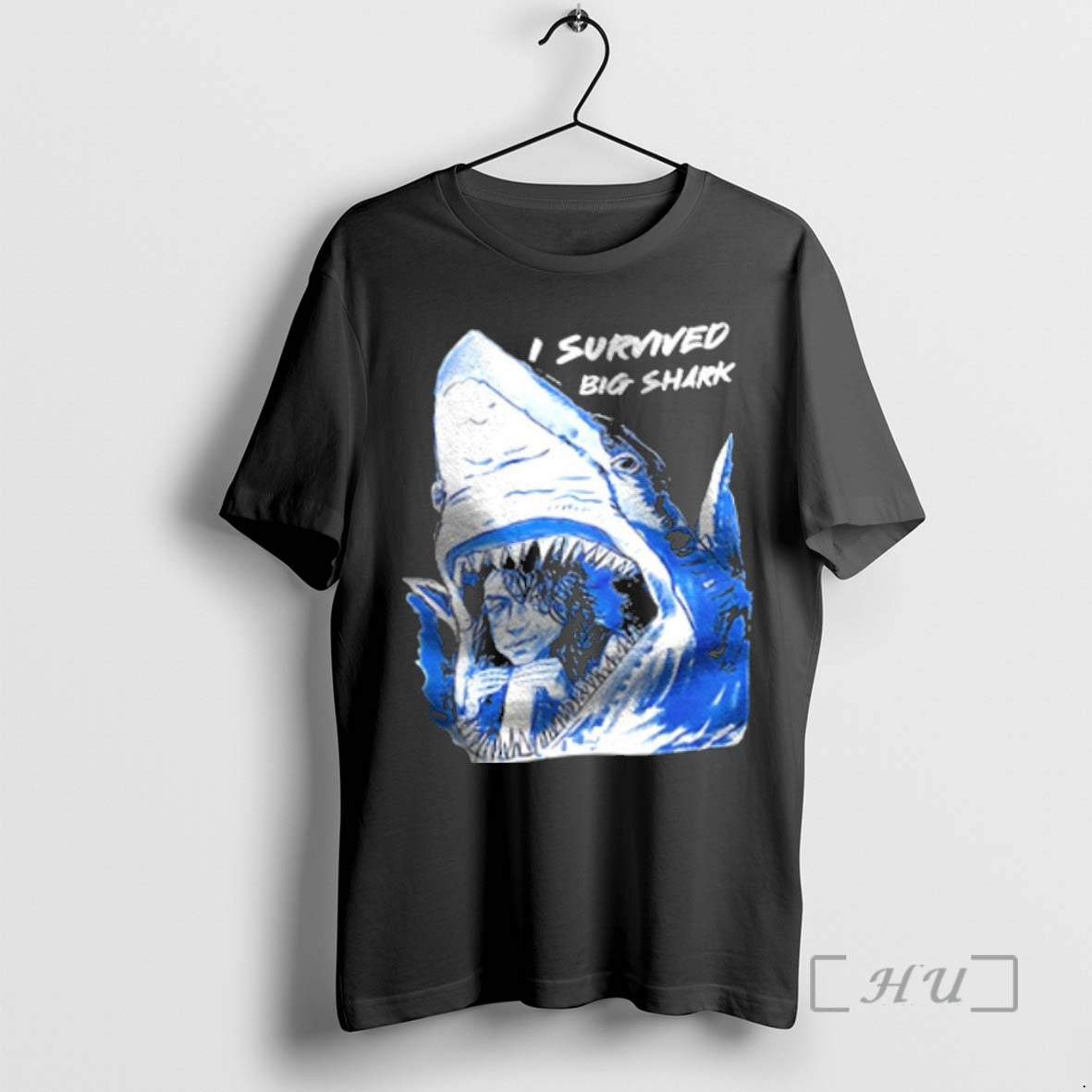 Officials I Survived Big Shark Shirt Hoodie Sweatshirt | PurePodTees.com