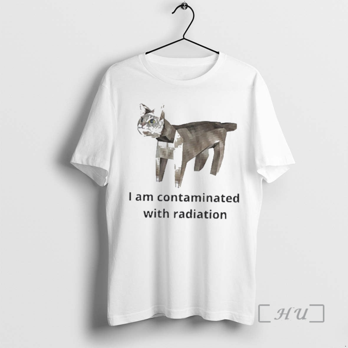Officials I Am Contaminated With Radiation Cat Meme Shirt Hoodie Sweatshirt | PurePodTees.com