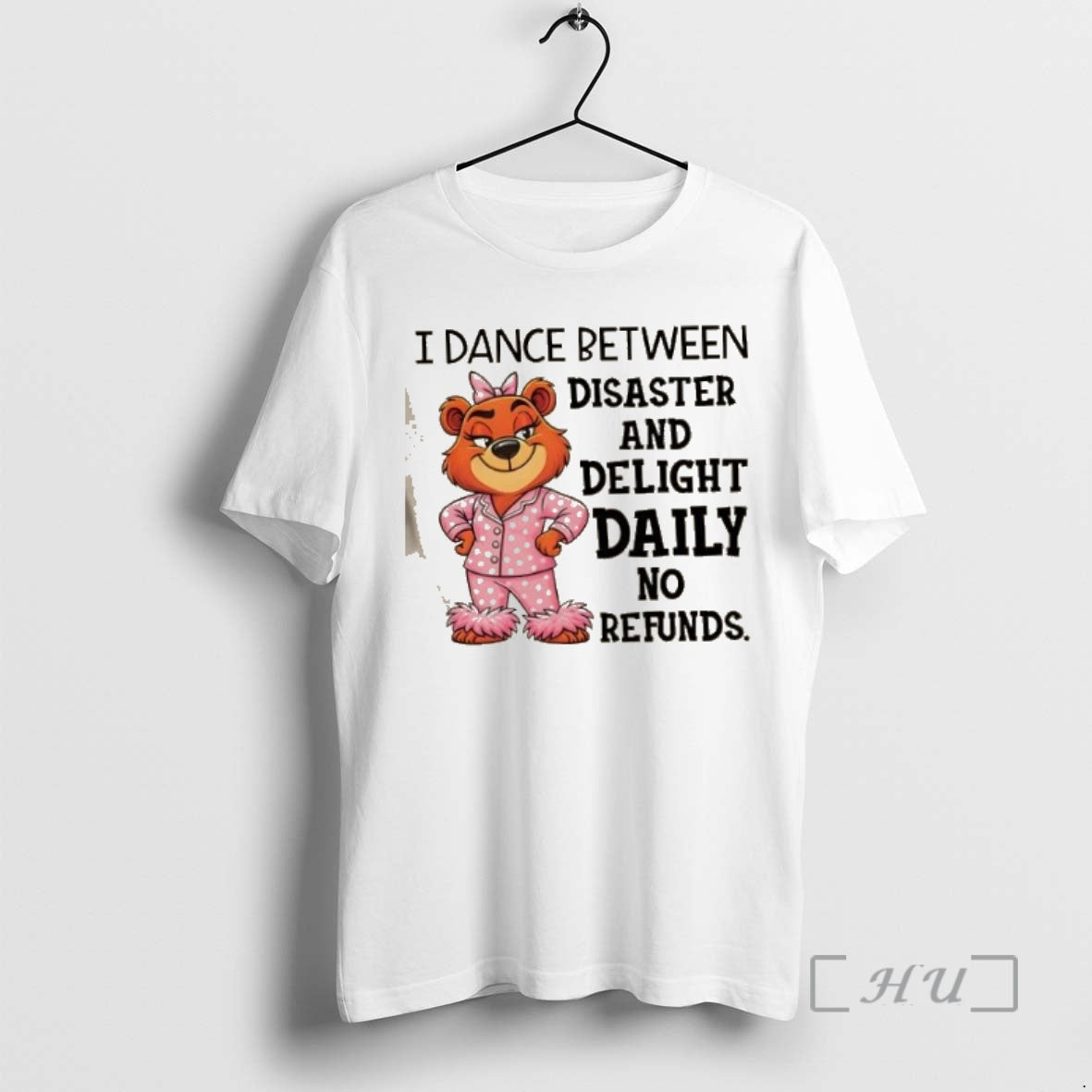 Officials I Dance Between Disaster And Delight Daily No Refunds Shirt Hoodie Sweatshirt | PurePodTees.com