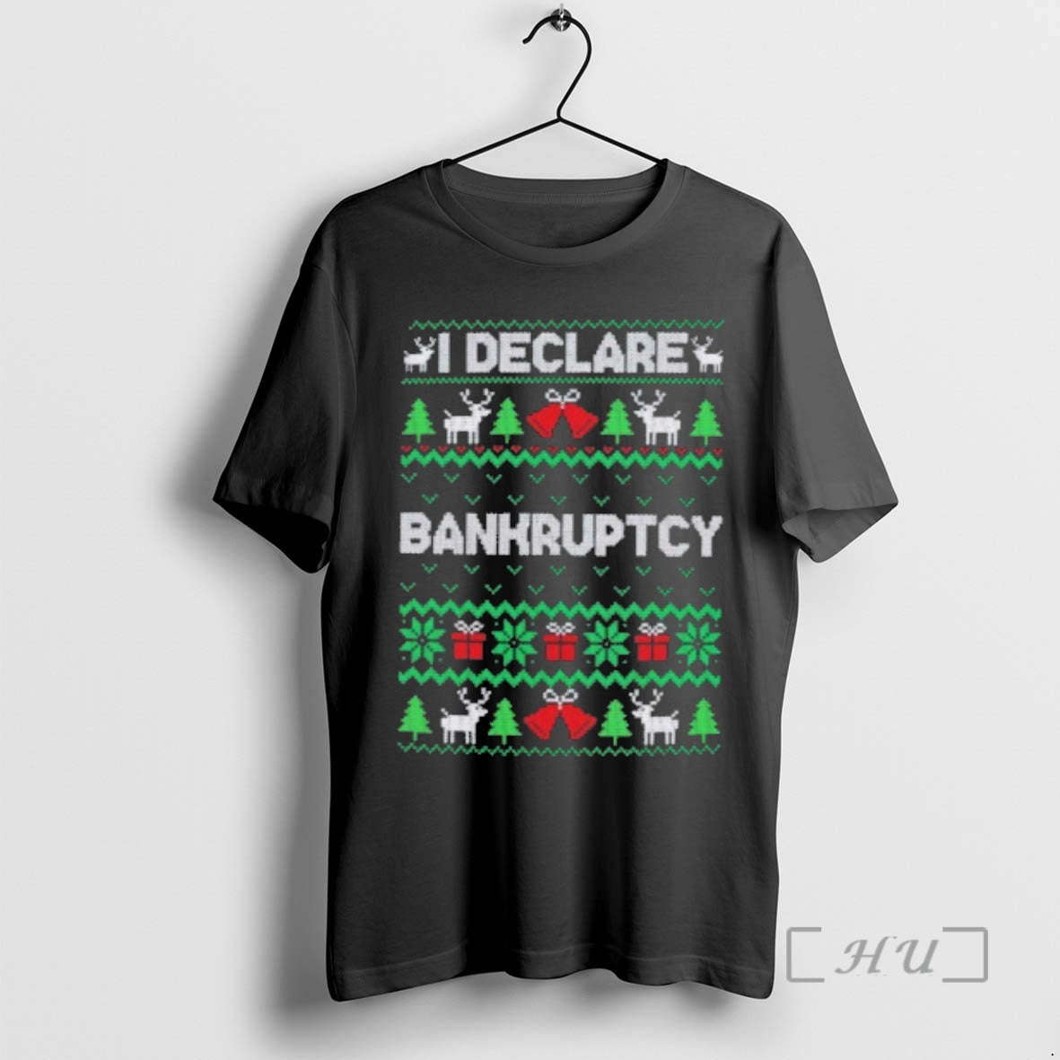 Officials I Declare Bankruptcy Ugly Christmas Sweat Shirt Hoodie Sweatshirt | PurePodTees.com