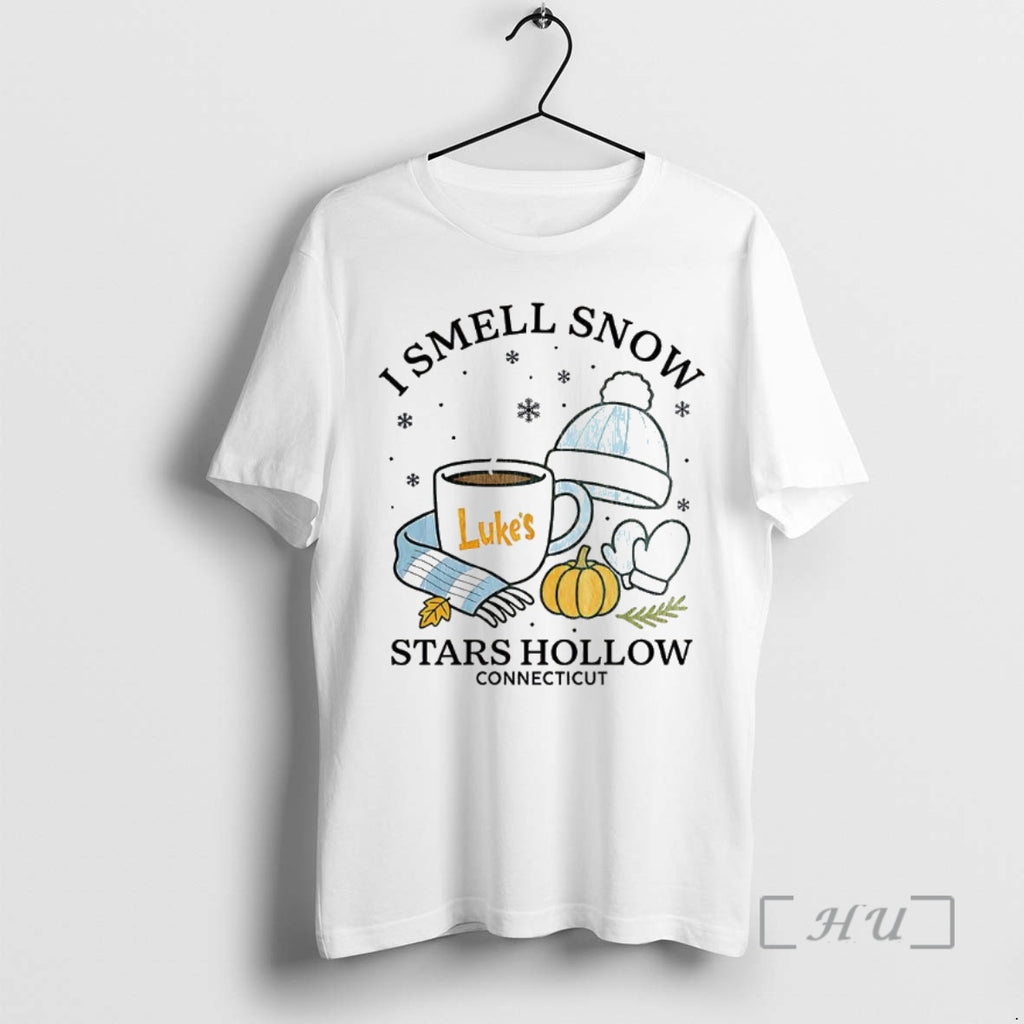 Officials I Smell Snow Stars Hollow Connecticut Christmas Shirt Hoodie Sweatshirt | PurePodTees.com