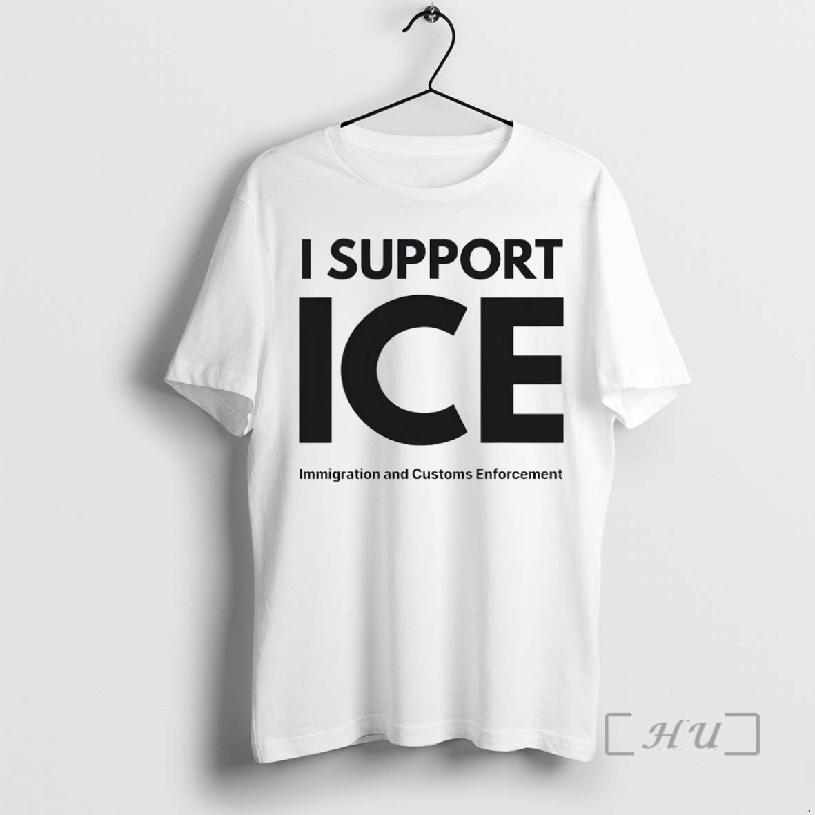 Officials I Support Ice Immigration And Customs Enforcement Circle Shirt Hoodie Sweatshirt | PurePodTees.com