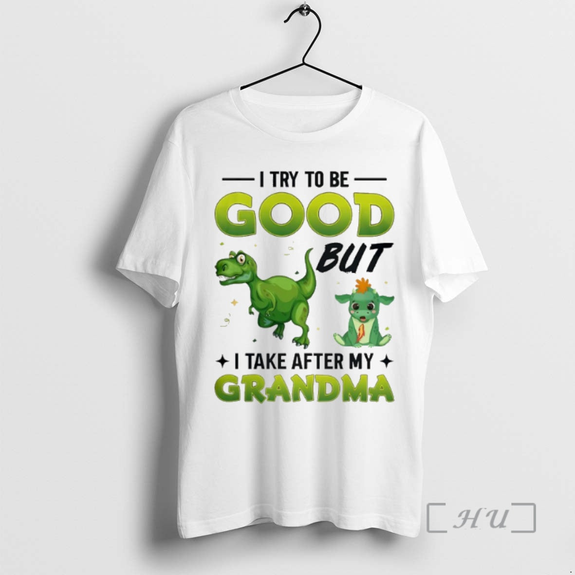 Officials I Try To Be Good But I Take After My Grandma Cartoon Premium Shirt Hoodie Sweatshirt | PurePodTees.com
