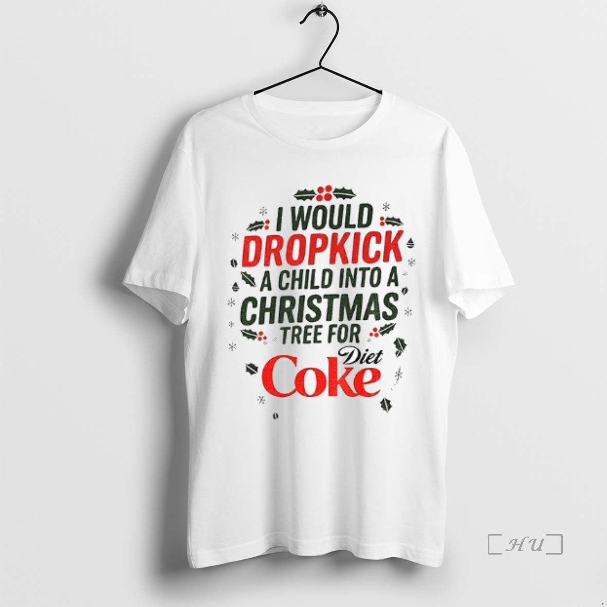 Officials I Would Dropkick A Child Into A Xmas Tree For Diet Coke Merry Christmas Shirt Hoodie Sweatshirt | PurePodTees.com