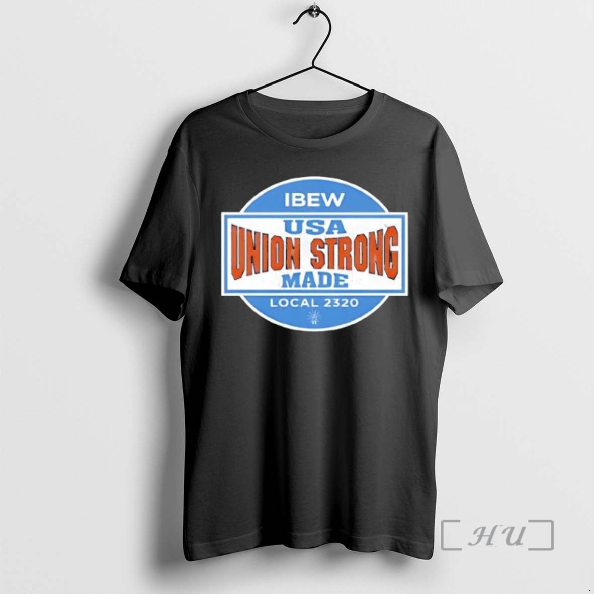 Officials Ibew Union Strong Usa Made Local 2320 Logo Black Shirt Hoodie Sweatshirt | PurePodTees.com