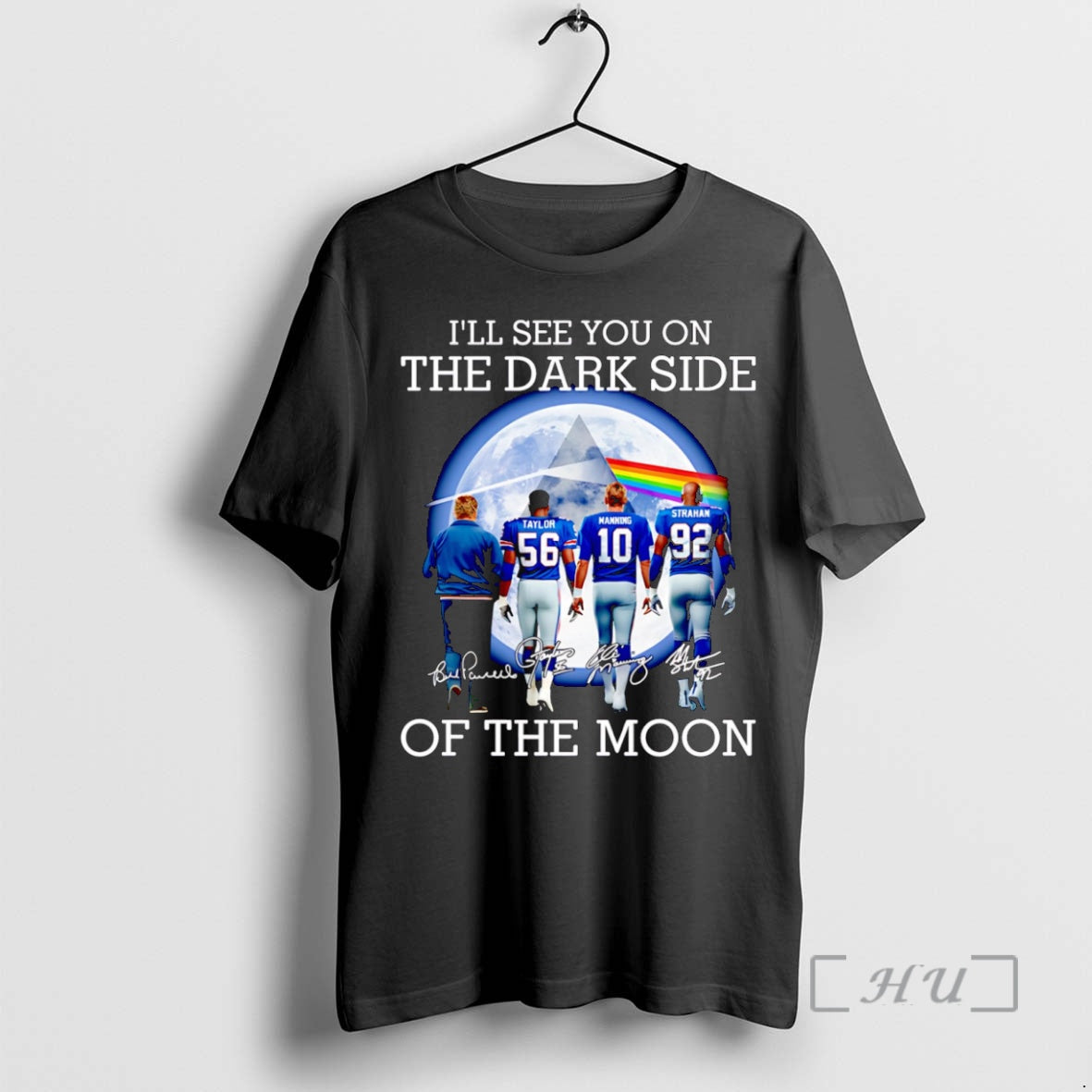 Officials Ill See You On The Dark Side Of The Moon New York Giants Shirt Hoodie Sweatshirt | PurePodTees.com