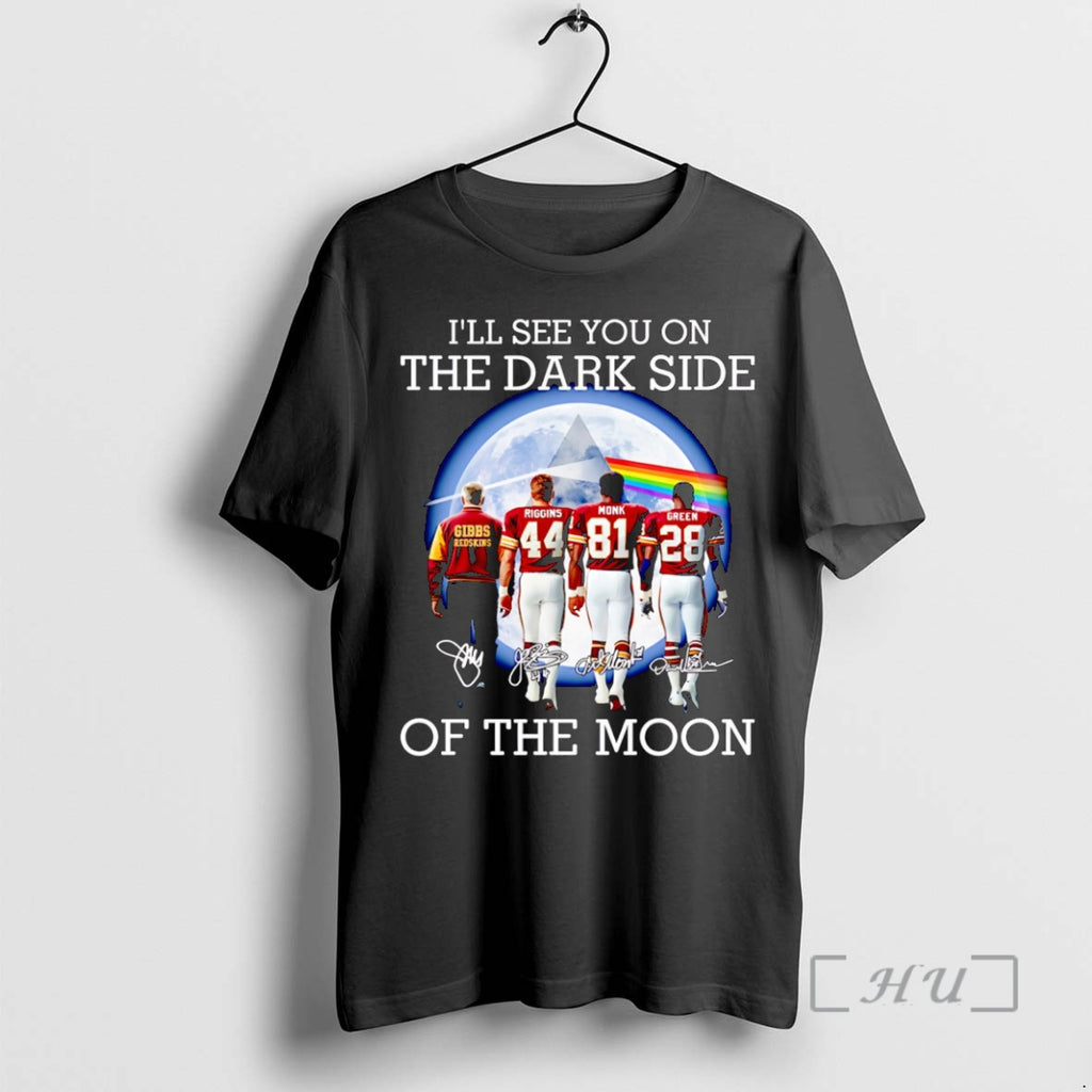 Officials Ill See You On The Dark Side Of The Moon Washington Redskins Shirt Hoodie Sweatshirt | PurePodTees.com