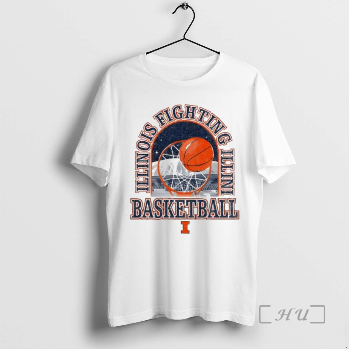 Officials Illinois Basketball Arch State Farm Center Shirt Hoodie Sweatshirt | PurePodTees.com