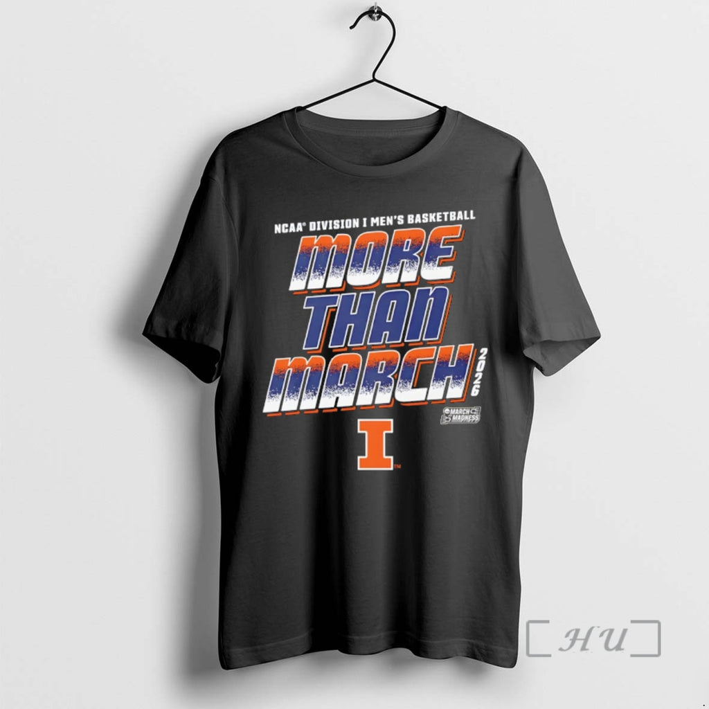 Officials Illinois Fighting Illini Ncaa Division I Mens Basketball More Than March Premium T Shirts
