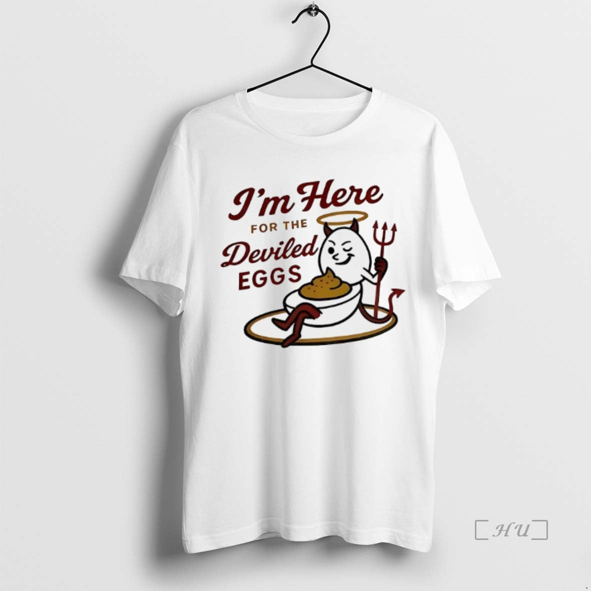 Officials Im Here For The Deviled Eggs Shirt Hoodie Sweatshirt | PurePodTees.com