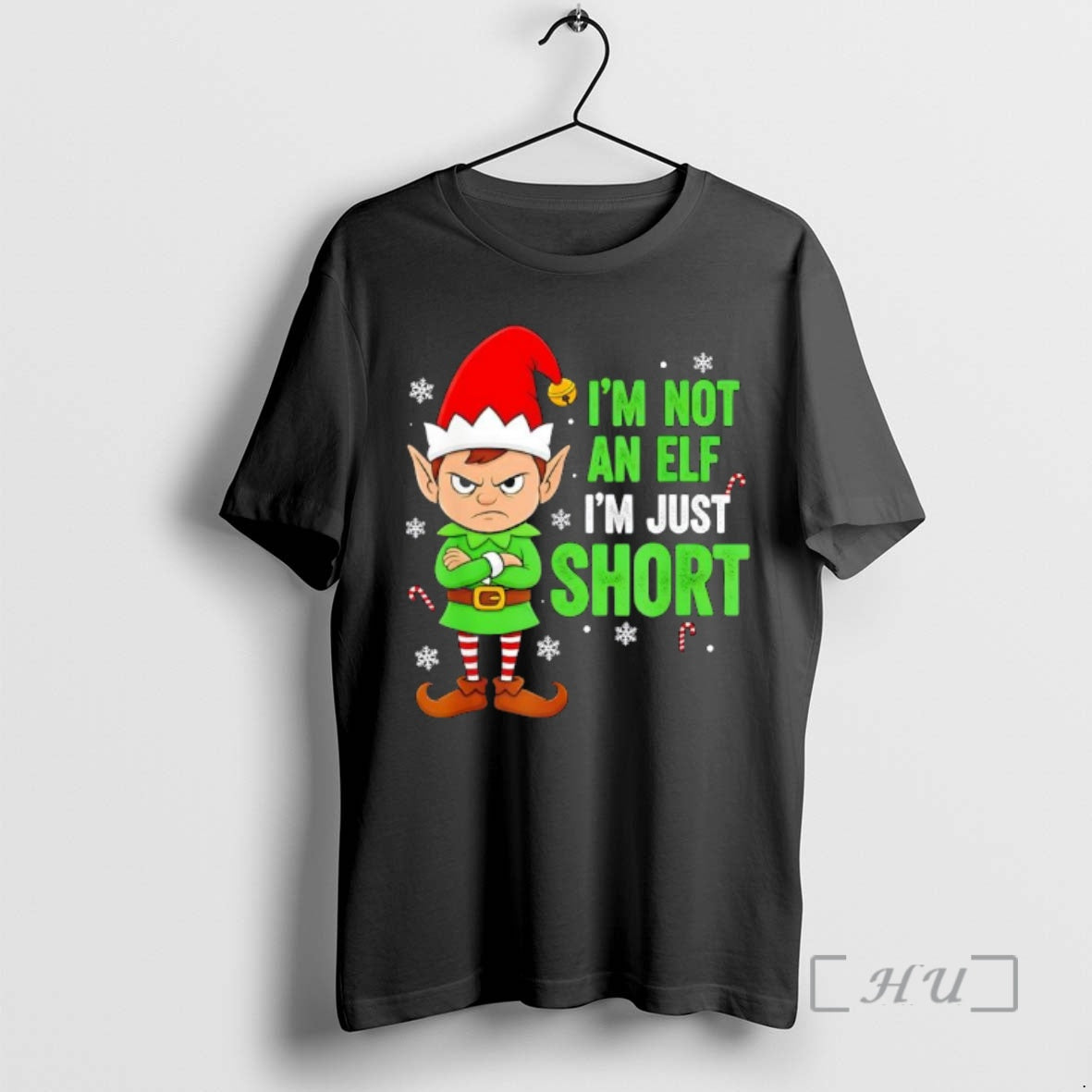 Officials Im Just Short Funny Elf Christmas Shirt Hoodie Sweatshirt | PurePodTees.com