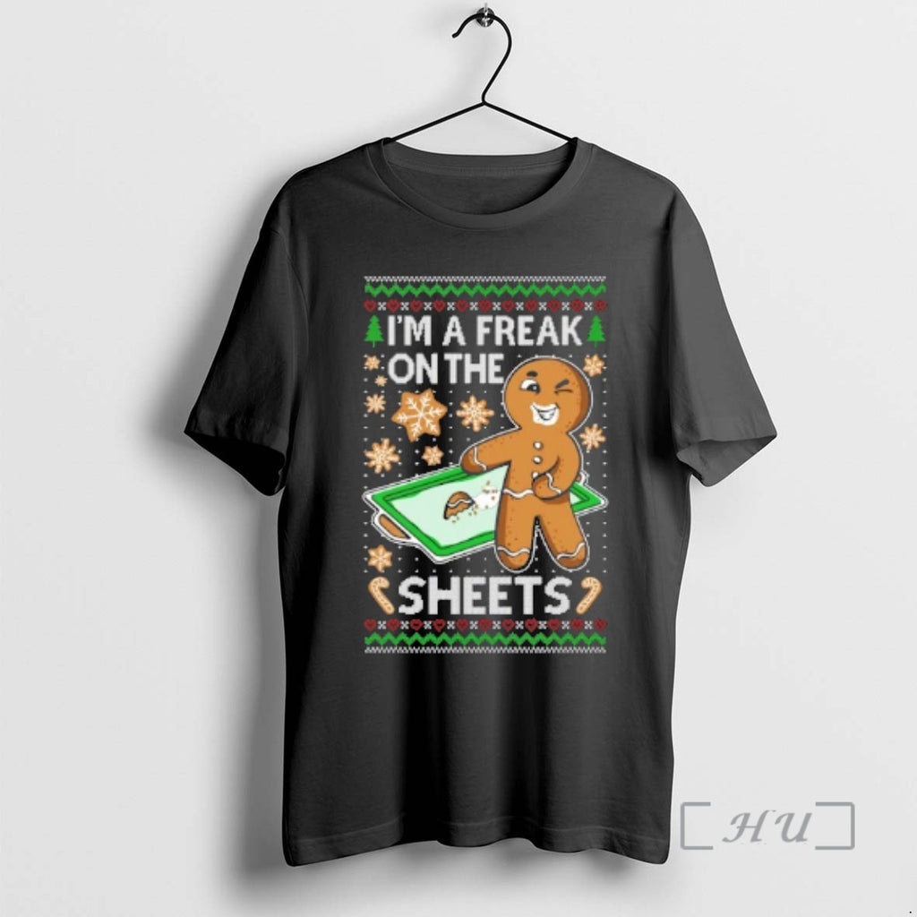 Officials Im A Freak On The Sheets Ugly Christmas Sweat Shirt Hoodie Sweatshirt | PurePodTees.com