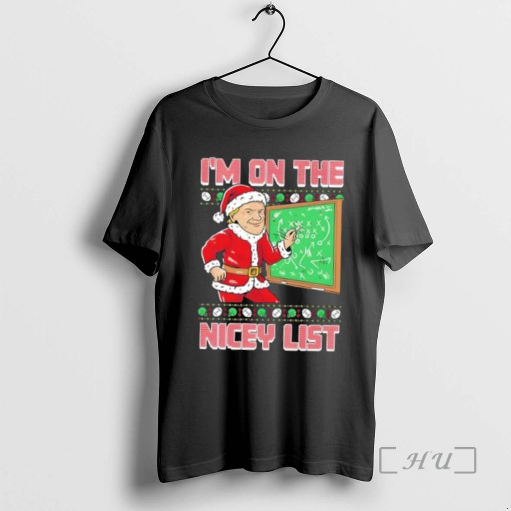 Officials Im On The Nicey List Christmas Ugly Shirt Hoodie Sweatshirt | PurePodTees.com