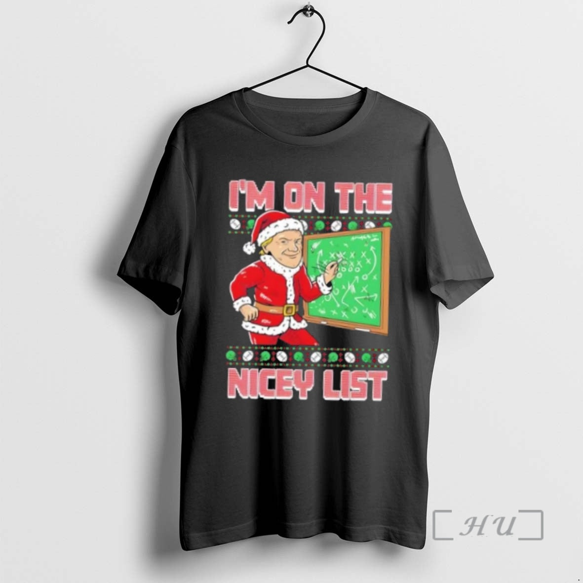 Officials Im On The Nicey List Christmas Ugly Shirt Hoodie Sweatshirt | PurePodTees.com