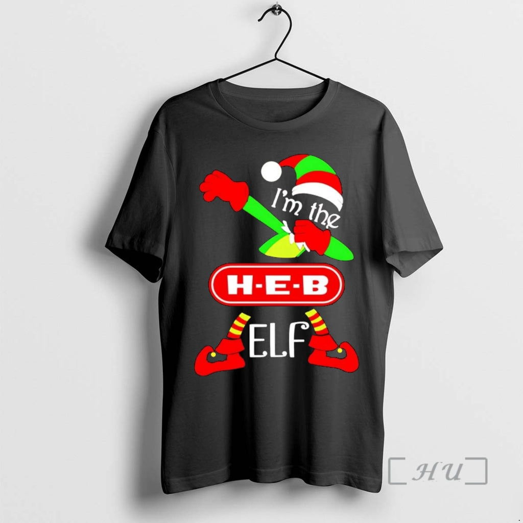 Officials Im The H E B Elf Dabbing Christmas Shirt Hoodie Sweatshirt | PurePodTees.com