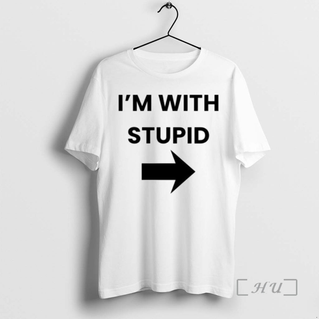 Officials Im With Stupid Ornaments T Shirt Sweater