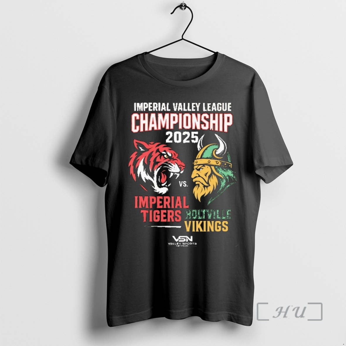 Officials Imperial Valley League Championship 2025 Imperial Tigers Vs Holtville Vikings Christmas Ornaments Shirt Hoodie...