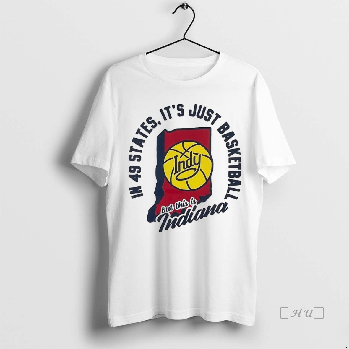 Officials In 49 States Its Just Basketball But Indy This Is Indiana Fever Premium Shirt Hoodie Sweatshirt | PurePodTees.com