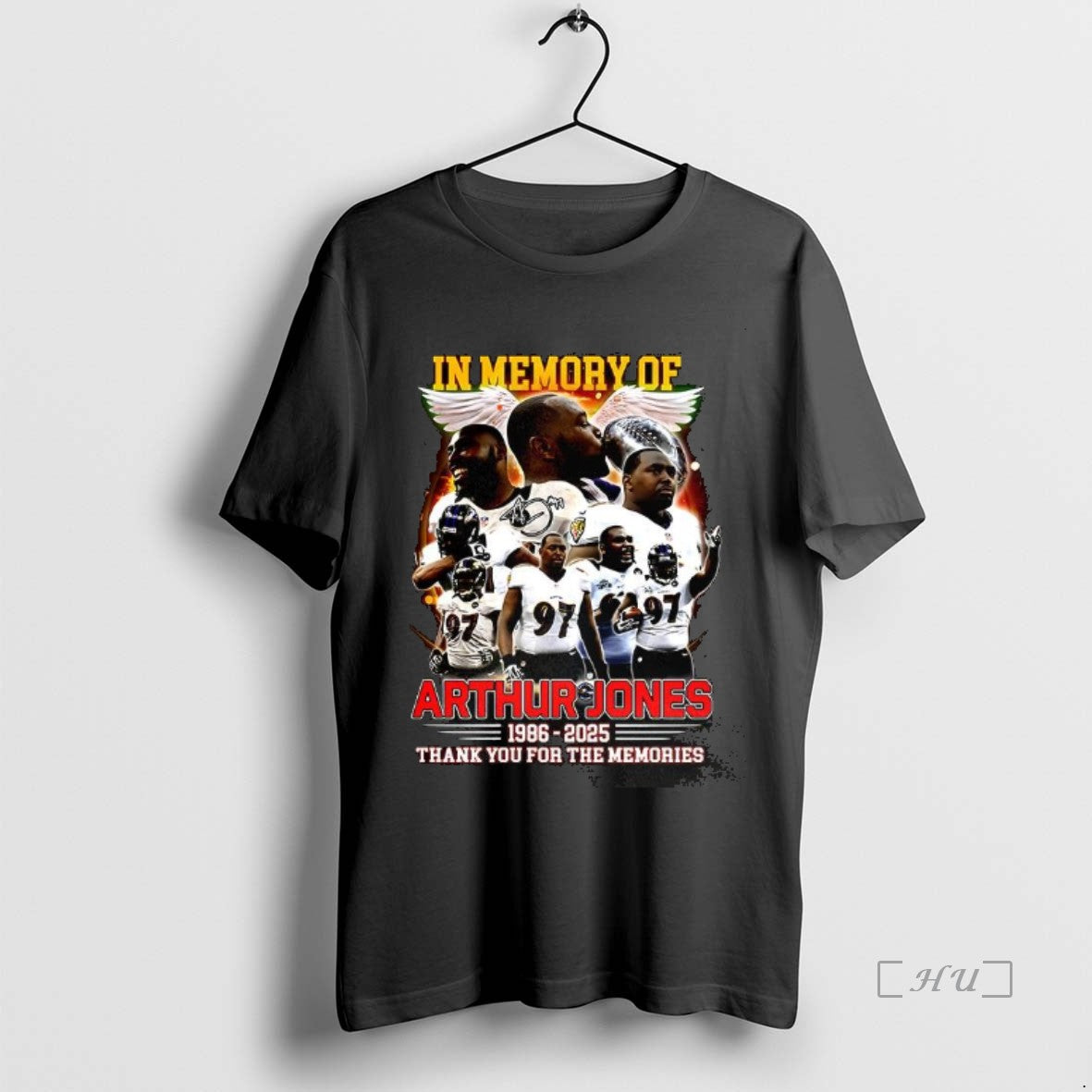 Officials In Memory Of Arthur Jones 1986 2025 Thank You For The Memories Signature Premium Shirt Hoodie Sweatshirt