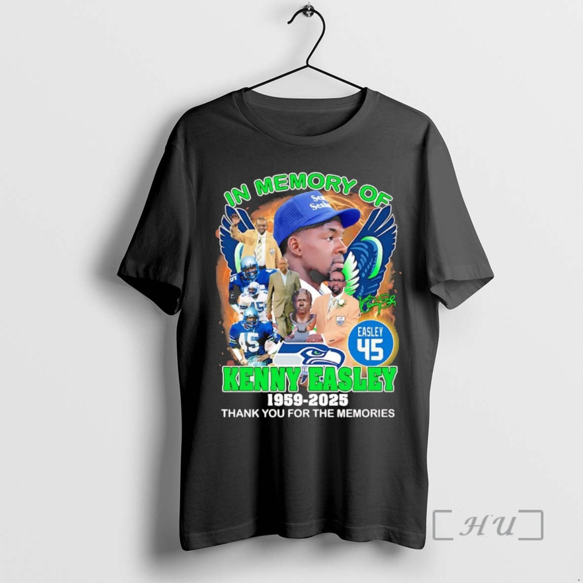 Officials In Memory Of Kenny Easley 1959 2025 Thank You For The Memories Premium Shirt Hoodie Sweatshirt | PurePodTees.com