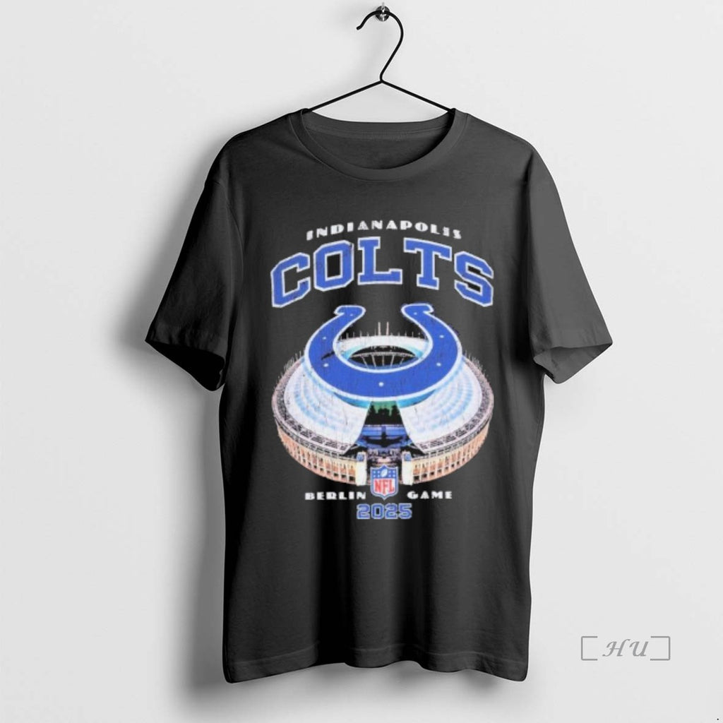 Officials Indianapolis Colts 2025 Berlin Game Stadium Shirt Hoodie Sweatshirt | PurePodTees.com