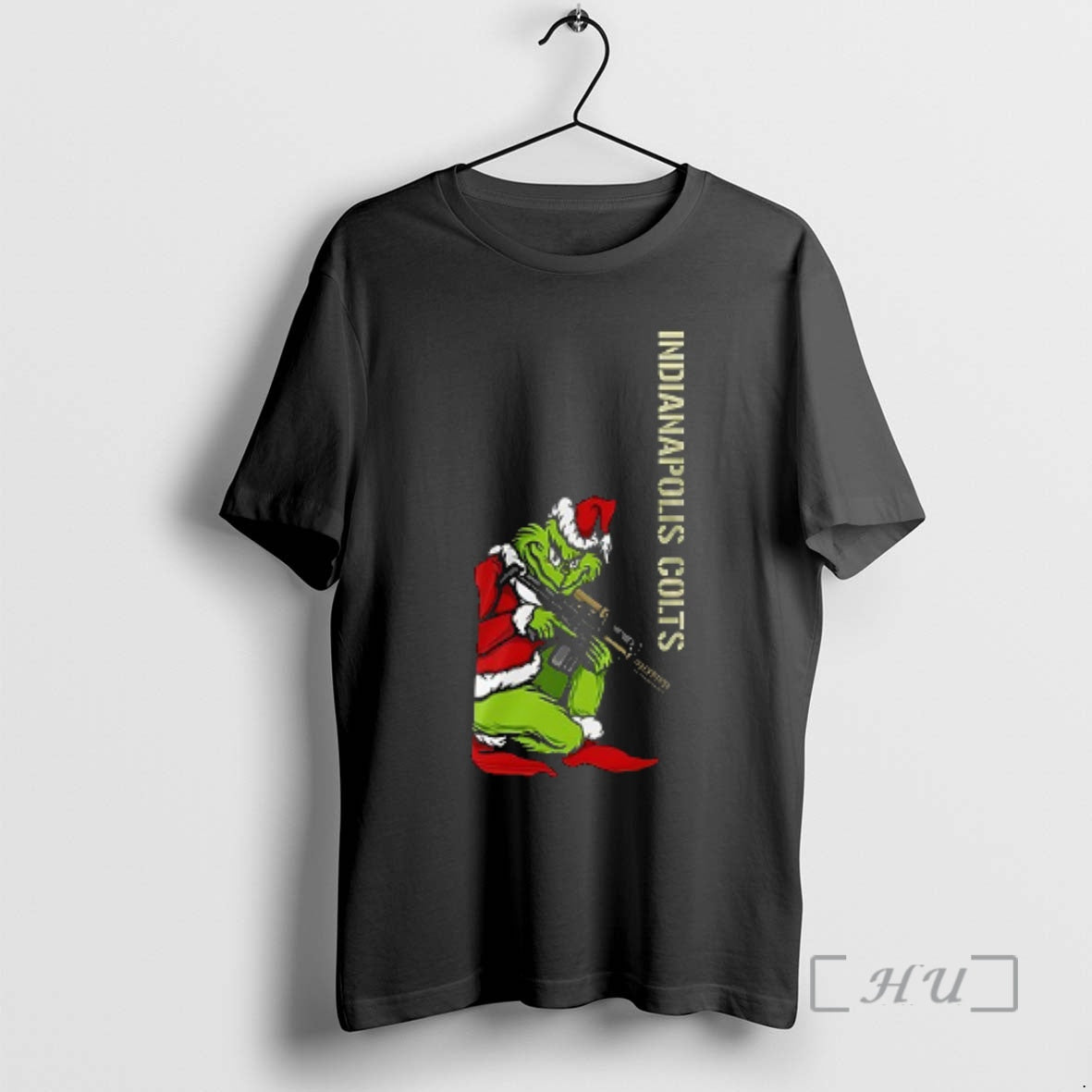 Officials Indianapolis Colts How The Grinch Stole Veterans Day Shirt Hoodie Sweatshirt | PurePodTees.com