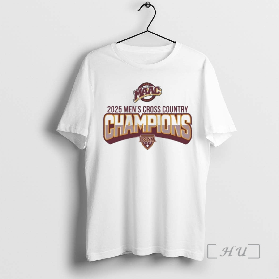Officials Iona Gaels 2025 Maac Mens Cross Country Champions Shirt Hoodie Sweatshirt | PurePodTees.com