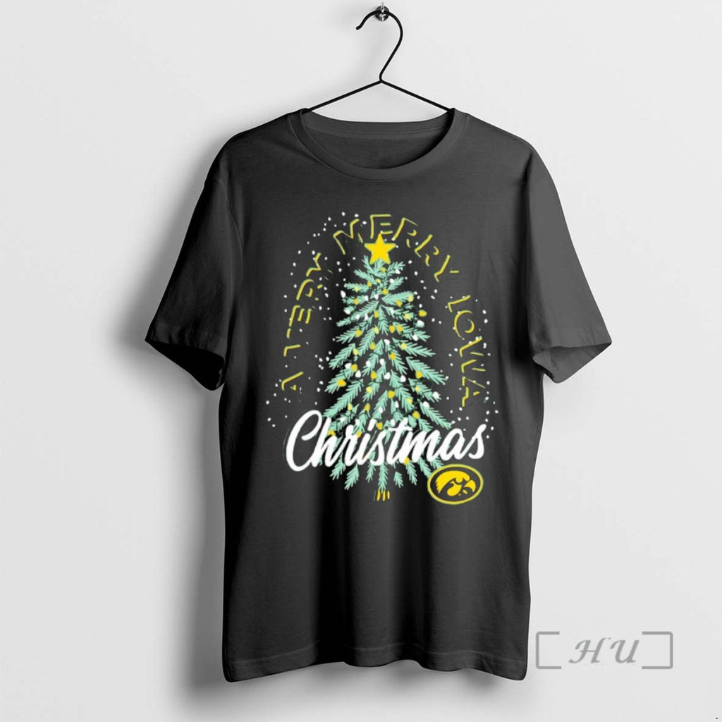 Officials Iowa Hawkeyes A Very Merry Arizona Christmas Tree Shirt Hoodie Sweatshirt | PurePodTees.com