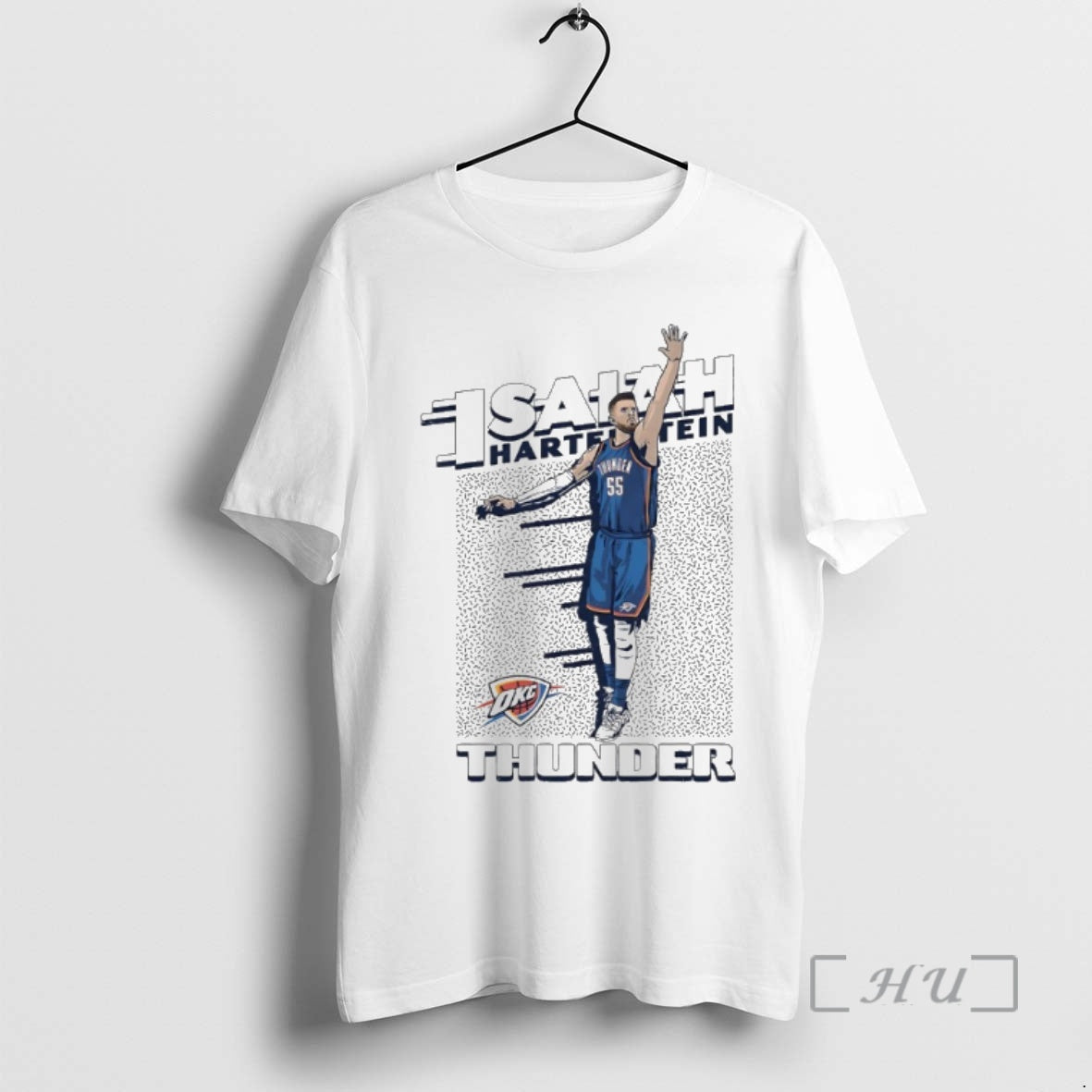 Officials Isaiah Hartenstein Oklahoma City Thunder Player Graphic Shirt Hoodie Sweatshirt | PurePodTees.com