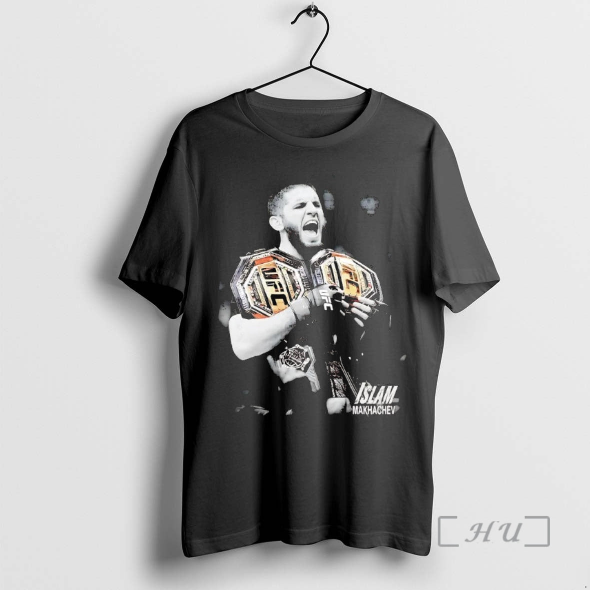Officials Islam Makhachev Champions Belts 2025 Shirt Hoodie Sweatshirt | PurePodTees.com