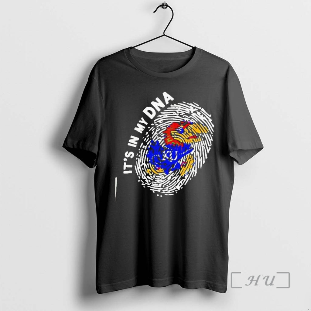 Officials Its In My Dna Kansas Jayhawks Black Shirt Hoodie Sweatshirt | PurePodTees.com