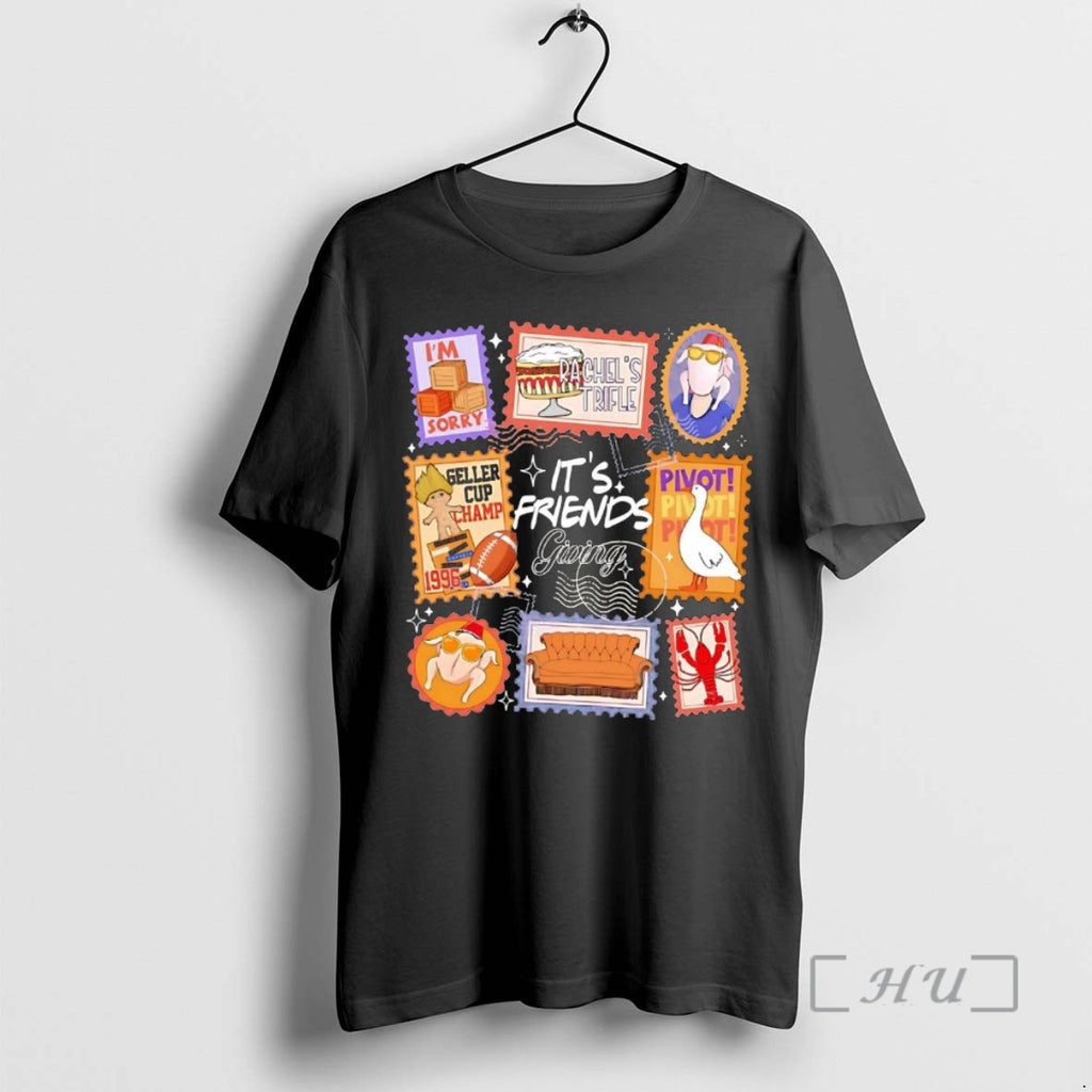 Officials Its Friendly Thanksgiving Stamps Shirt Hoodie Sweatshirt | PurePodTees.com