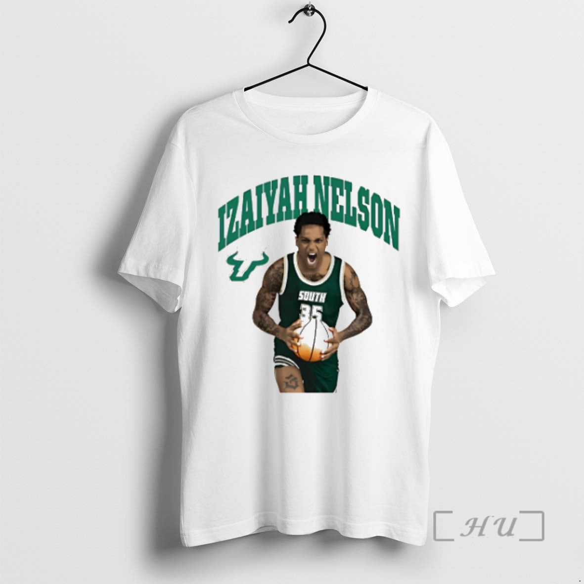 Officials Izaiyah Nelson South Florida Bulls Basketball Player Name Shirt Hoodie Sweatshirt | PurePodTees.com