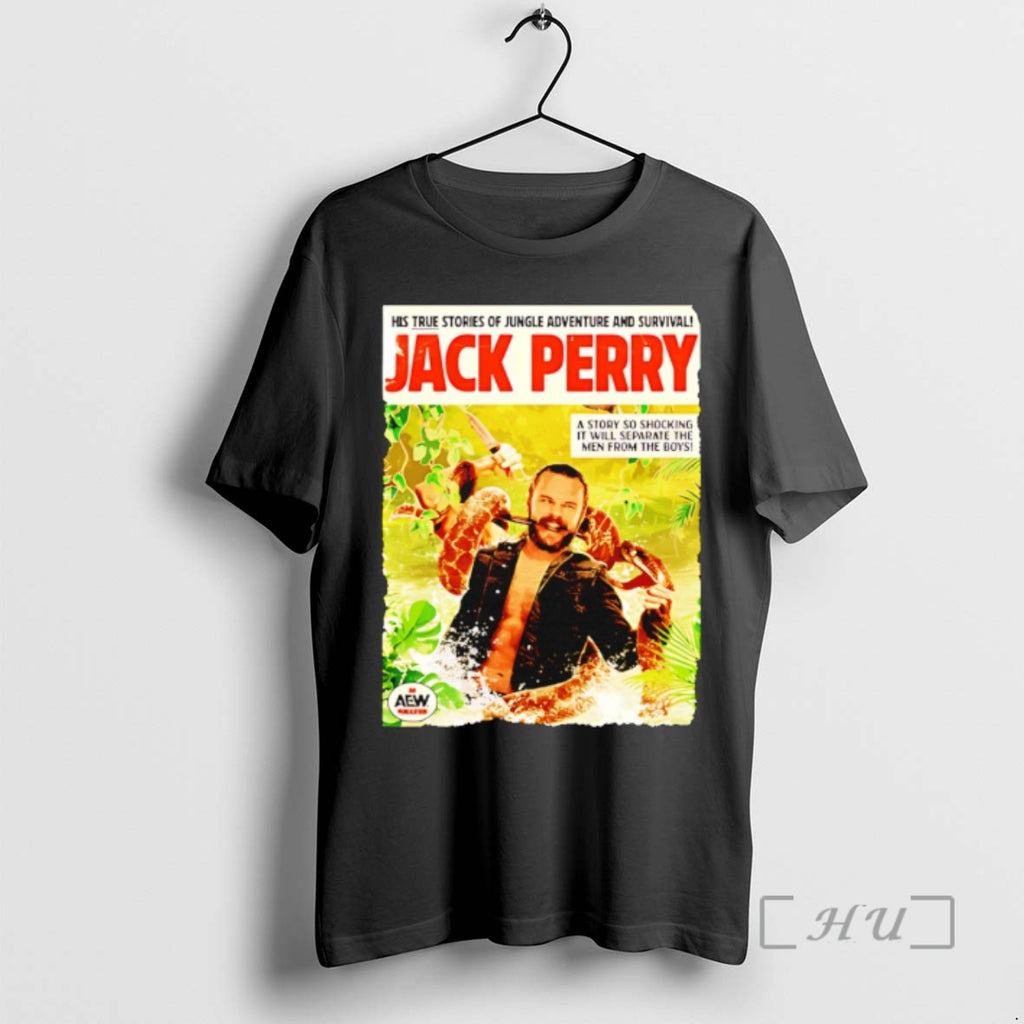 Officials Jack Perry His True Stories Of Jungle Adventure And Survival T Shirt Sweater