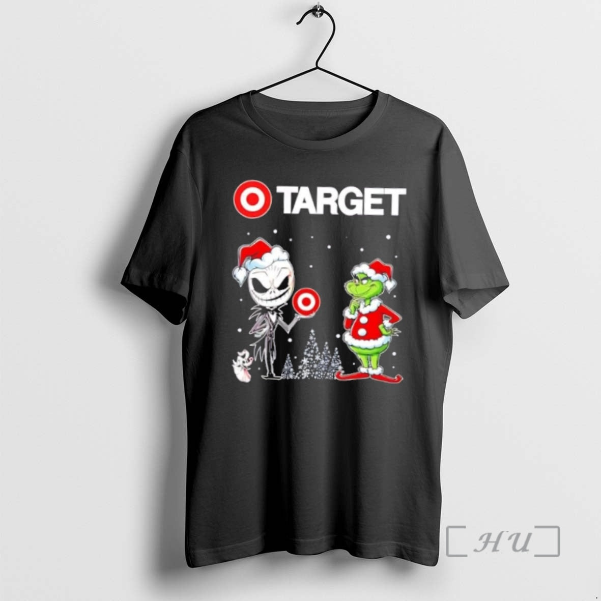 Officials Jack Skellington And Grinch X Target Is This Jolly Enough Christmas Premium T Shirts Hoodie Sweatshirt