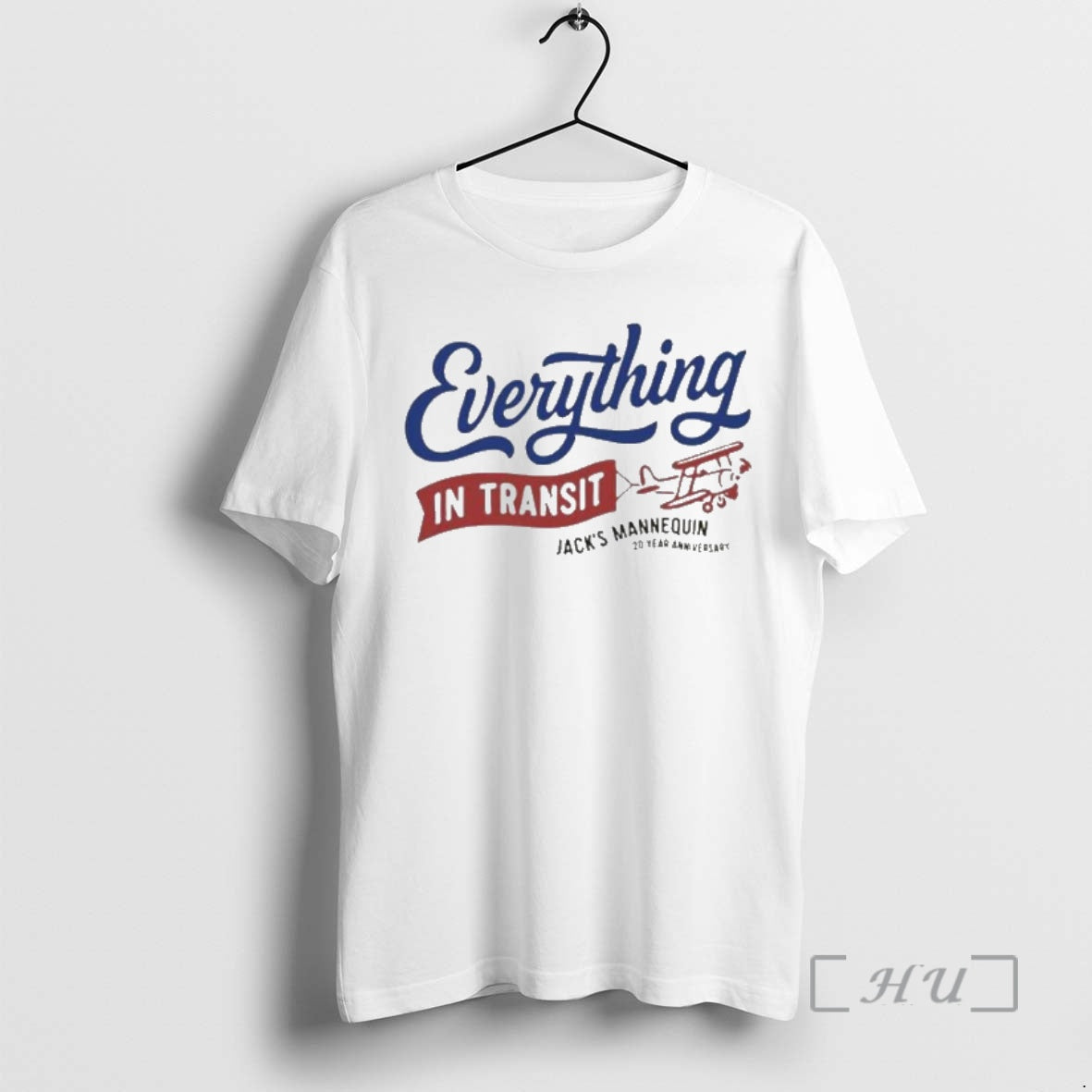 Officials Jacks Mannequin Everything In Transit 20 Year Anniversary Shirt Hoodie Sweatshirt | PurePodTees.com