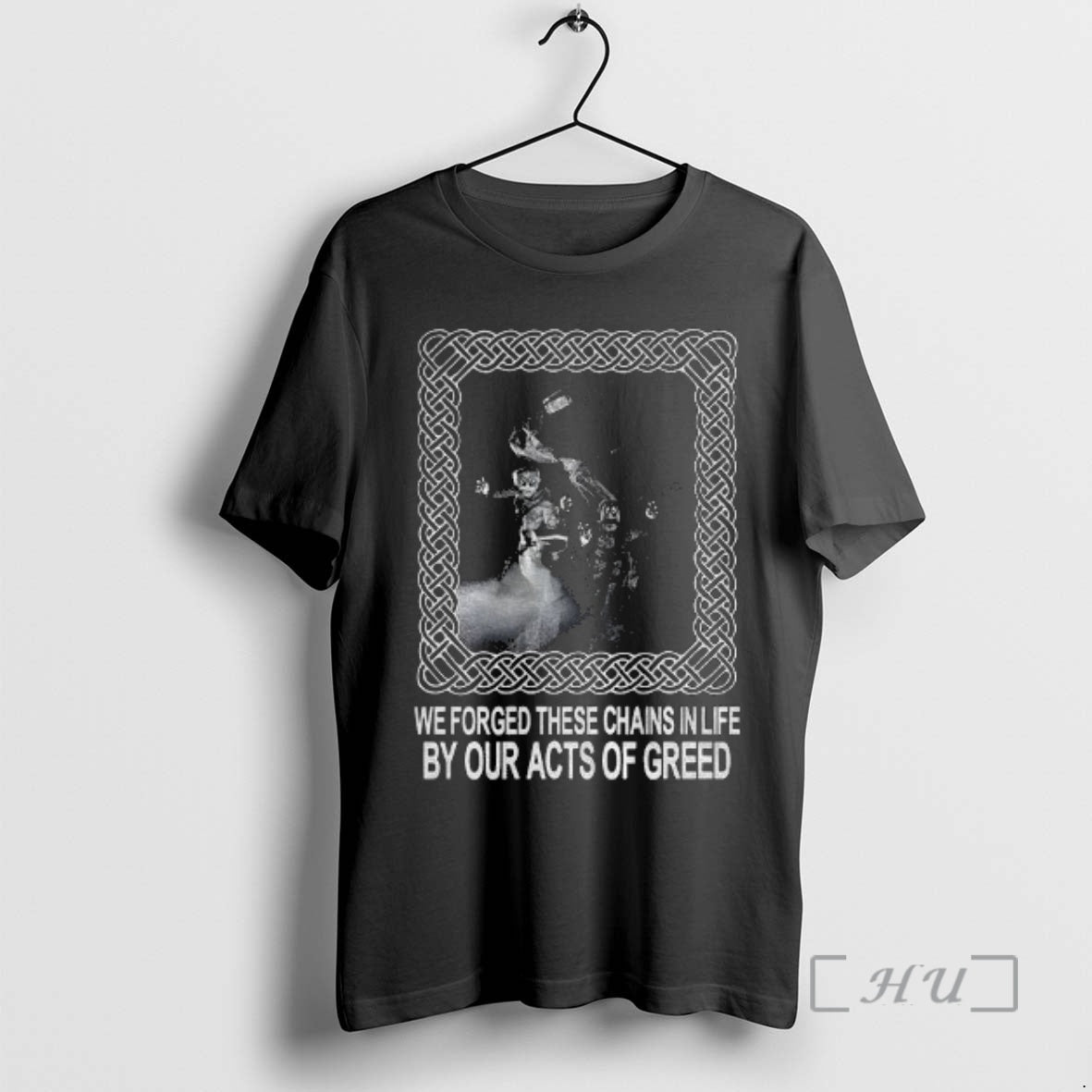 Officials Jacob Marley We Forged These Chains In Life By Our Acts Of Greed Vintage Shirt Hoodie Sweatshirt | PurePodTees.com