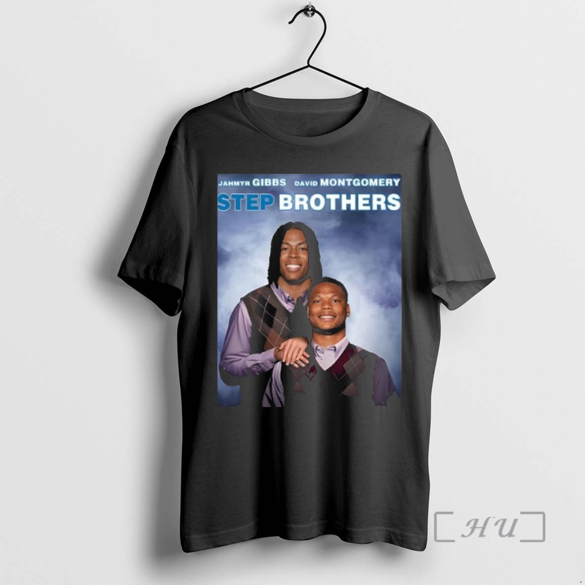 Officials Jahmyr Gibbs David Montgomery Step Brothers Parody Shirt Hoodie Sweatshirt | PurePodTees.com