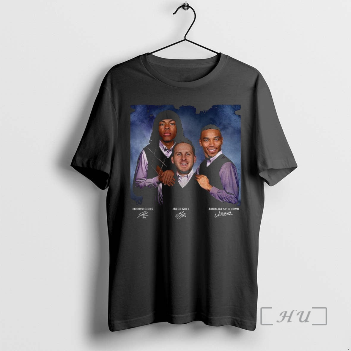 Officials Jahmyr Gibbs Jared Goff Amon Ra St Shirt Hoodie Sweatshirt | PurePodTees.com