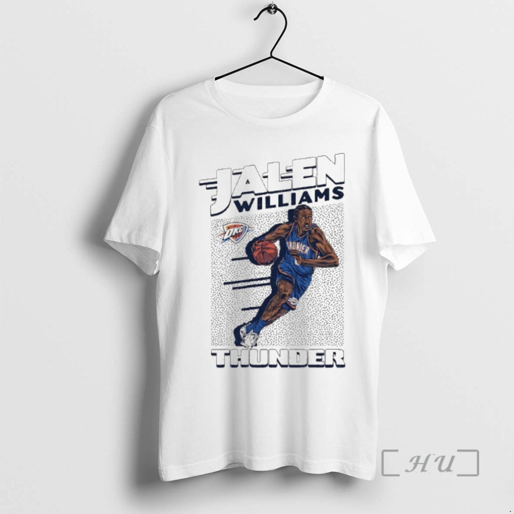 Officials Jalen Williams Oklahoma City Thunder Player Graphic Shirt Hoodie Sweatshirt | PurePodTees.com