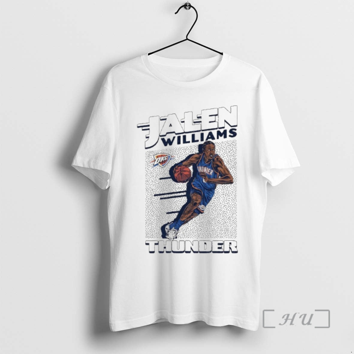 Officials Jalen Williams Oklahoma City Thunder Player Graphic Shirt Hoodie Sweatshirt | PurePodTees.com